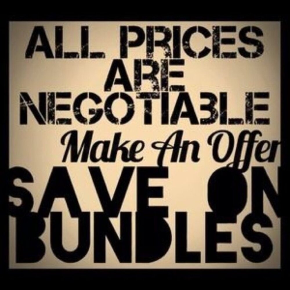 Negotiable Prices Poster